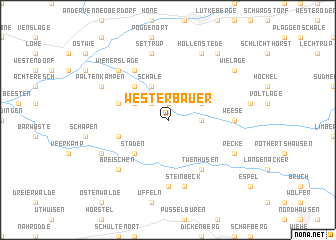 map of Westerbauer