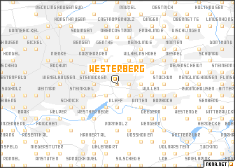 map of Westerberg