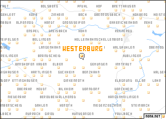 map of Westerburg