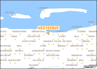 map of Westerbur