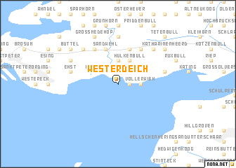 map of Westerdeich