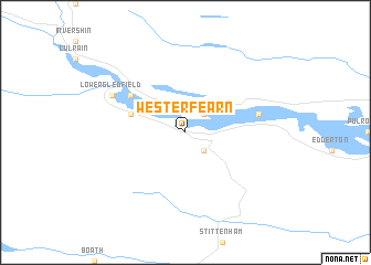 map of Wester Fearn