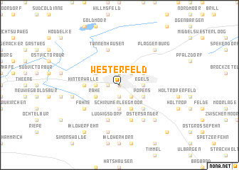 map of Westerfeld