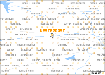 map of Westergast