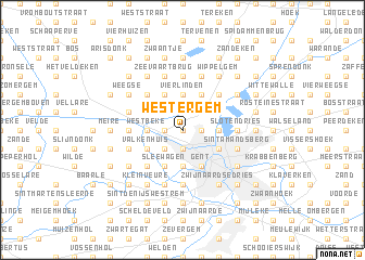 map of Westergem