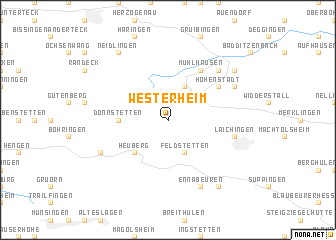 map of Westerheim