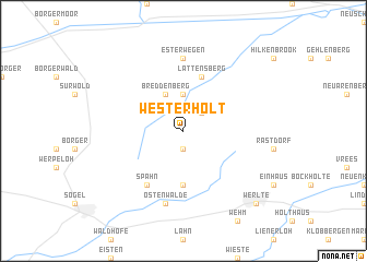 map of Westerholt