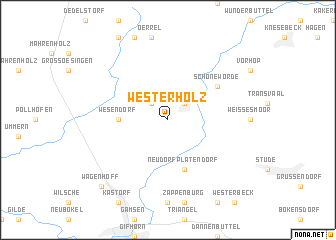 map of Westerholz