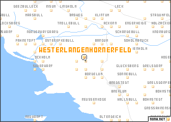 map of Wester Langenhorner Feld