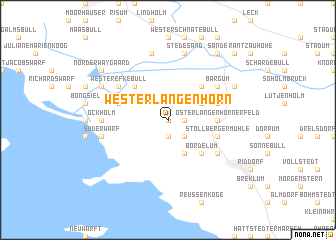 map of Wester Langenhorn