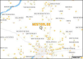 map of Westerlee