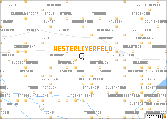 map of Westerloyerfeld