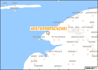 map of Westermarsch Zwei