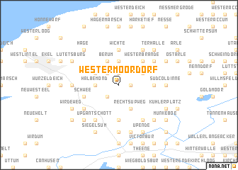 map of Westermoordorf