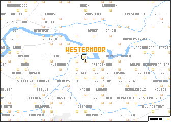 map of Westermoor