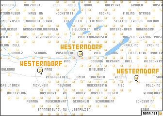 map of Westerndorf