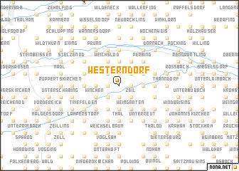 map of Westerndorf