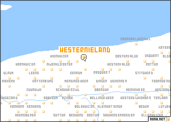 map of Westernieland