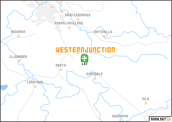 map of Western Junction