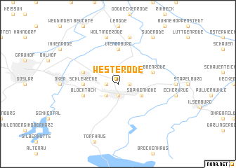 map of Westerode