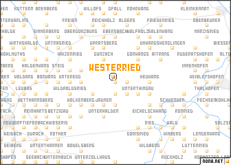 map of Westerried