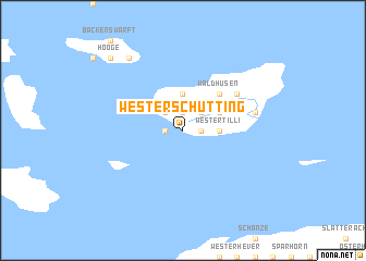 map of Westerschütting