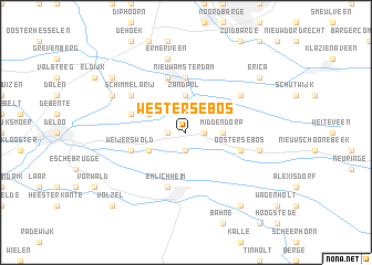 map of Westerse Bos