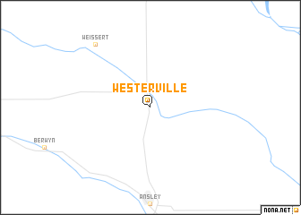 map of Westerville