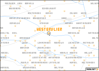 map of Westervlier