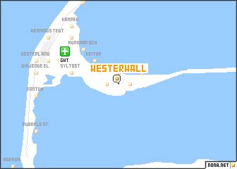 map of Westerwall
