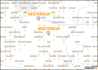 map of Westerwijk