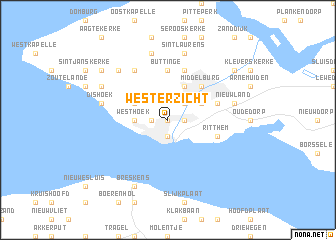 map of Westerzicht