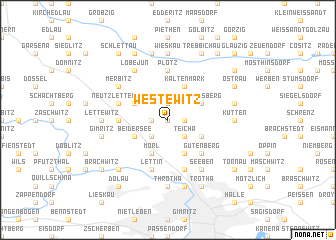 map of Westewitz