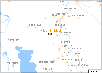 map of Westfield