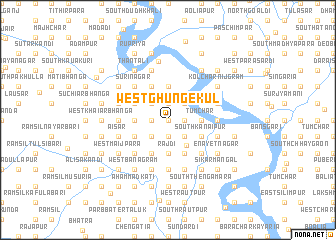 map of West Ghungekul
