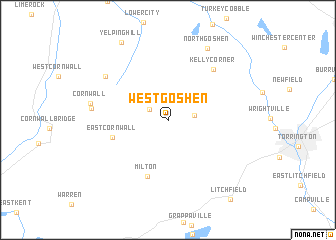 map of West Goshen
