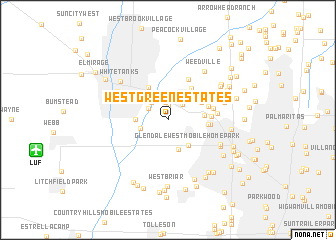 map of Westgreen Estates