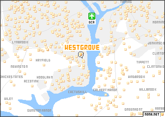 map of Westgrove