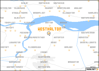 map of West Halton