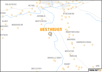 map of West Haven