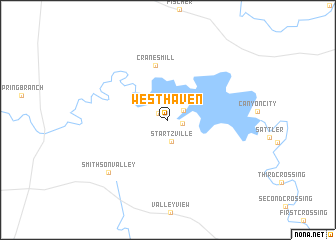 map of Westhaven