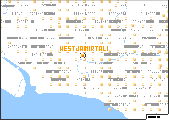 map of West Jāmirtali