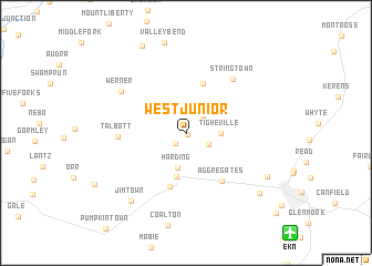 map of West Junior