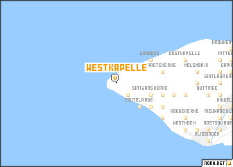 map of Westkapelle