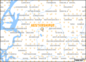 map of West Kāshipur