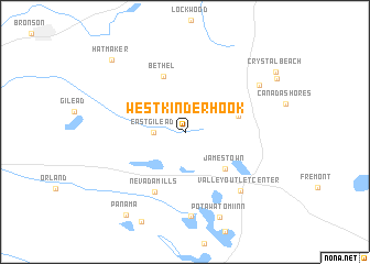 map of West Kinderhook