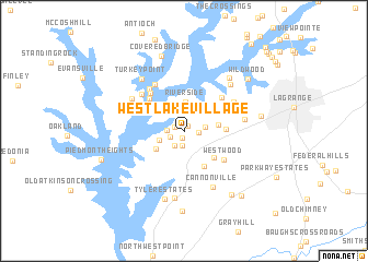 map of West Lake Village