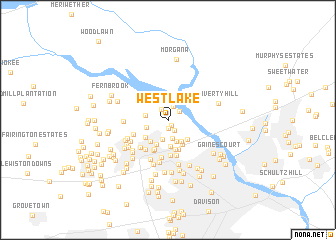 map of Westlake