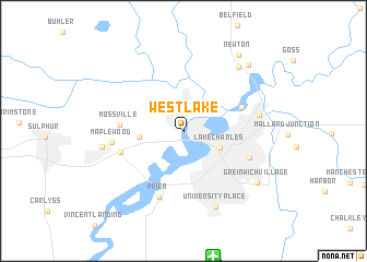 map of Westlake