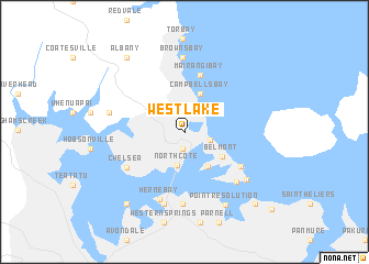 map of Westlake